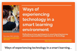 ways-of-experiencing-technology-smart-learning-environment publication teaser